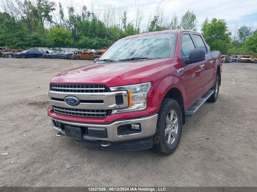 2018 Ford F-150 Xlt VIN: 1FTEW1EP4JFE28104 Lot: 12027026