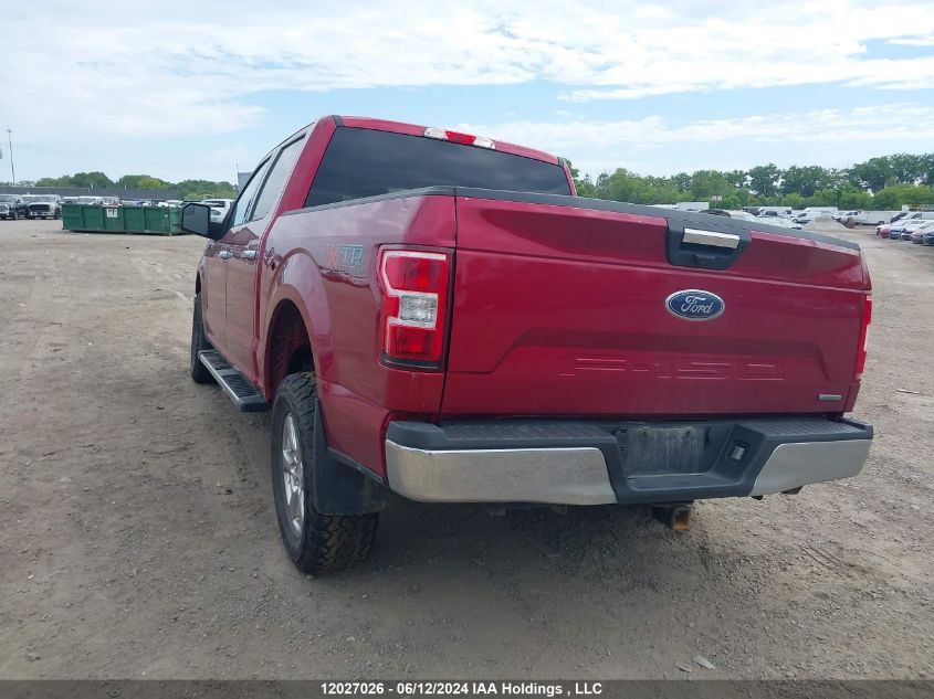 2018 Ford F-150 Xlt VIN: 1FTEW1EP4JFE28104 Lot: 12027026