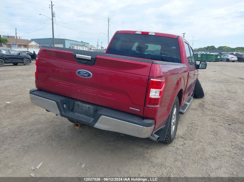 2018 Ford F-150 Xlt VIN: 1FTEW1EP4JFE28104 Lot: 12027026