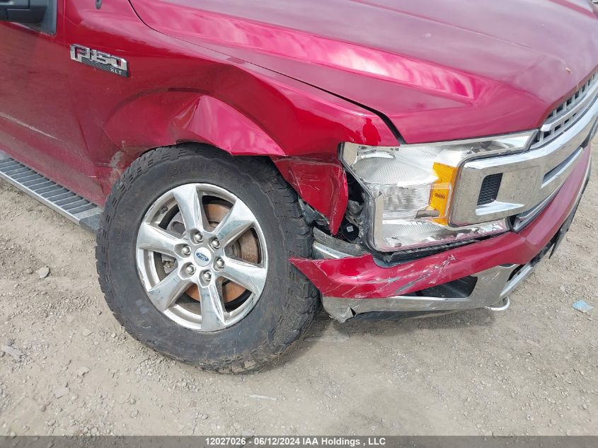 2018 Ford F-150 Xlt VIN: 1FTEW1EP4JFE28104 Lot: 12027026