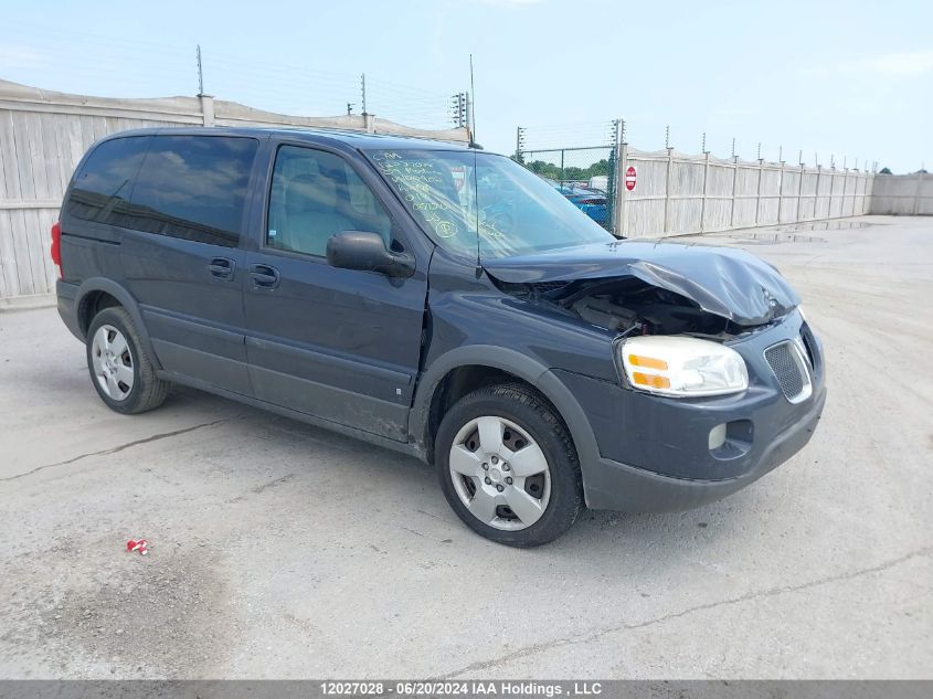 2009 Pontiac Montana Sv6 VIN: 1GMDU03179D100902 Lot: 12027028