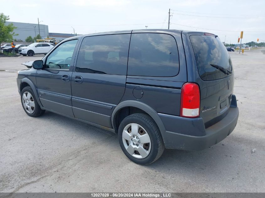 2009 Pontiac Montana Sv6 VIN: 1GMDU03179D100902 Lot: 12027028