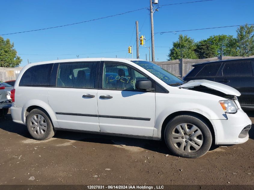 2015 Dodge Grand Caravan Se/Sxt VIN: 2C4RDGBG1FR732201 Lot: 12027031