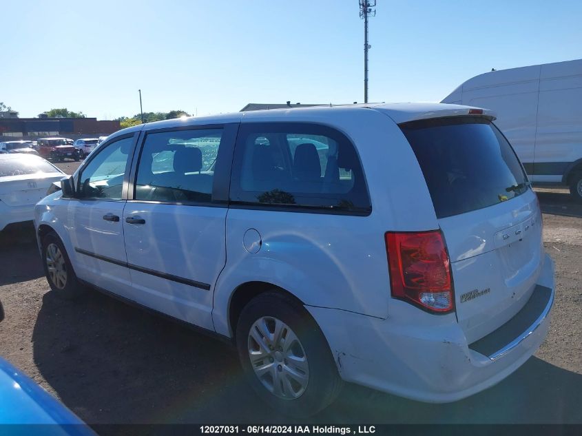 2015 Dodge Grand Caravan Se/Sxt VIN: 2C4RDGBG1FR732201 Lot: 12027031