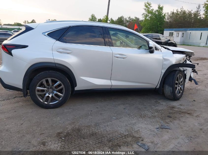 2015 Lexus Nx 200T VIN: JTJBARBZ8F2029911 Lot: 12027036