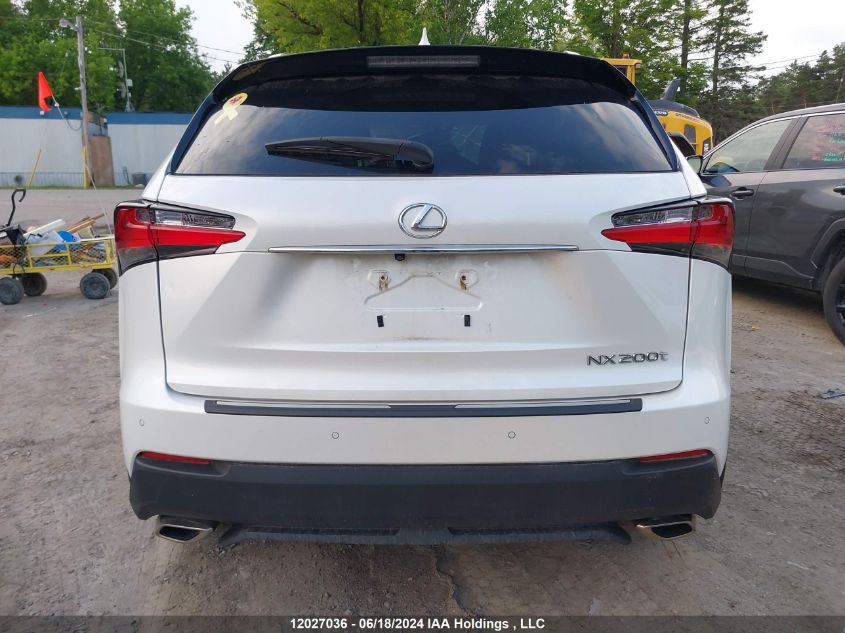 2015 Lexus Nx 200T VIN: JTJBARBZ8F2029911 Lot: 12027036