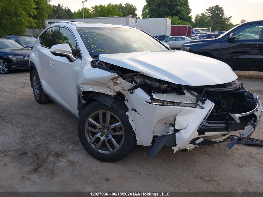 2015 Lexus Nx 200T VIN: JTJBARBZ8F2029911 Lot: 12027036