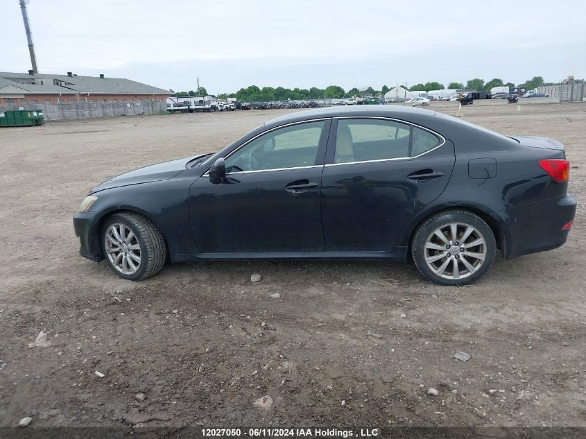 2006 Lexus Is 250 VIN: JTHCK262165000675 Lot: 12027050