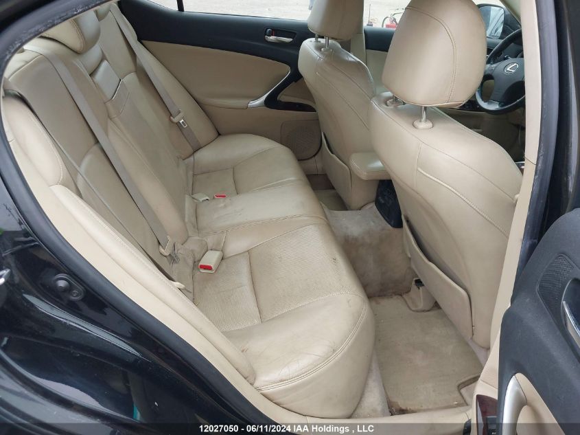 2006 Lexus Is 250 VIN: JTHCK262165000675 Lot: 12027050