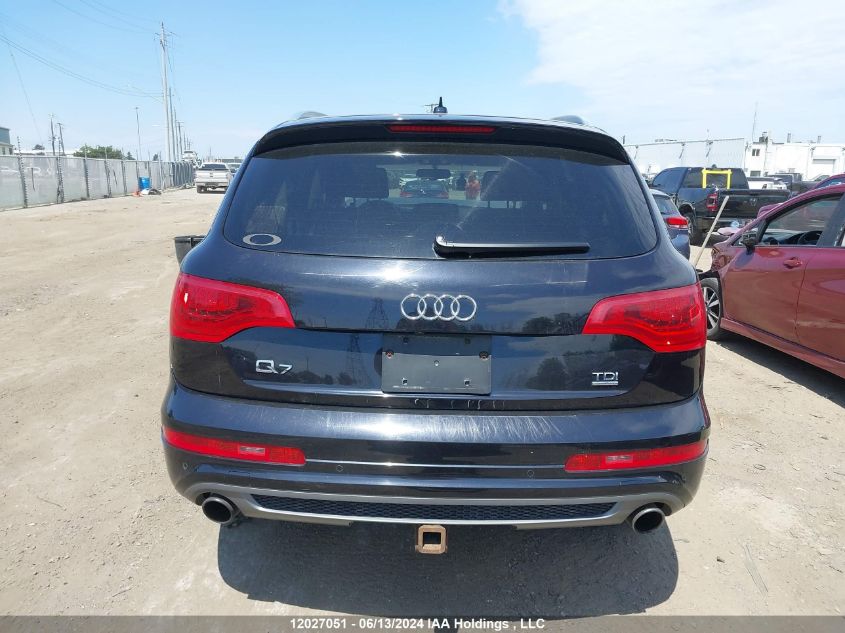 2011 Audi Q7 3.0L Tdi Premium VIN: WA1MMCFE5BD006750 Lot: 12027051