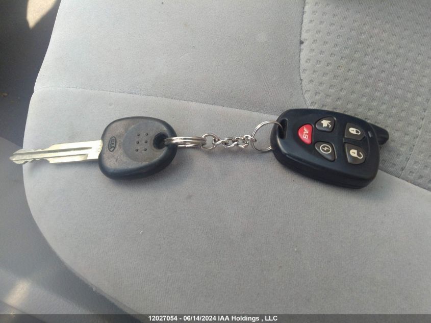 2009 Kia Spectra VIN: KNAFE221995642095 Lot: 12027054