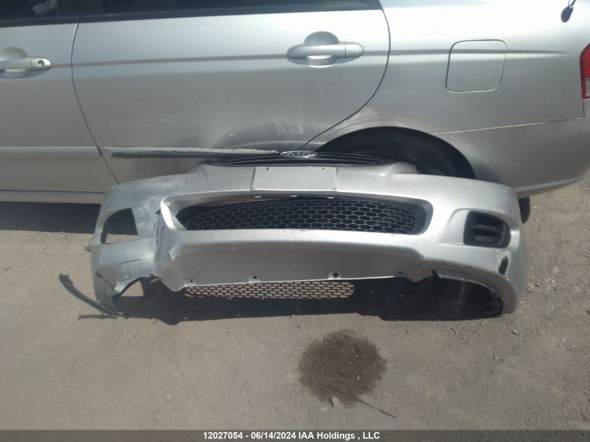 2009 Kia Spectra VIN: KNAFE221995642095 Lot: 12027054