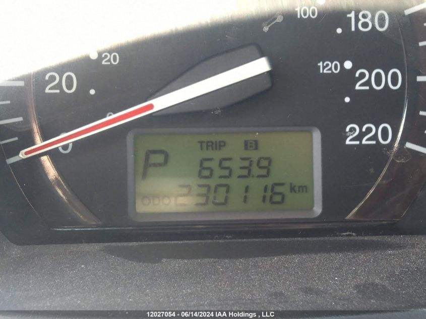 2009 Kia Spectra VIN: KNAFE221995642095 Lot: 12027054