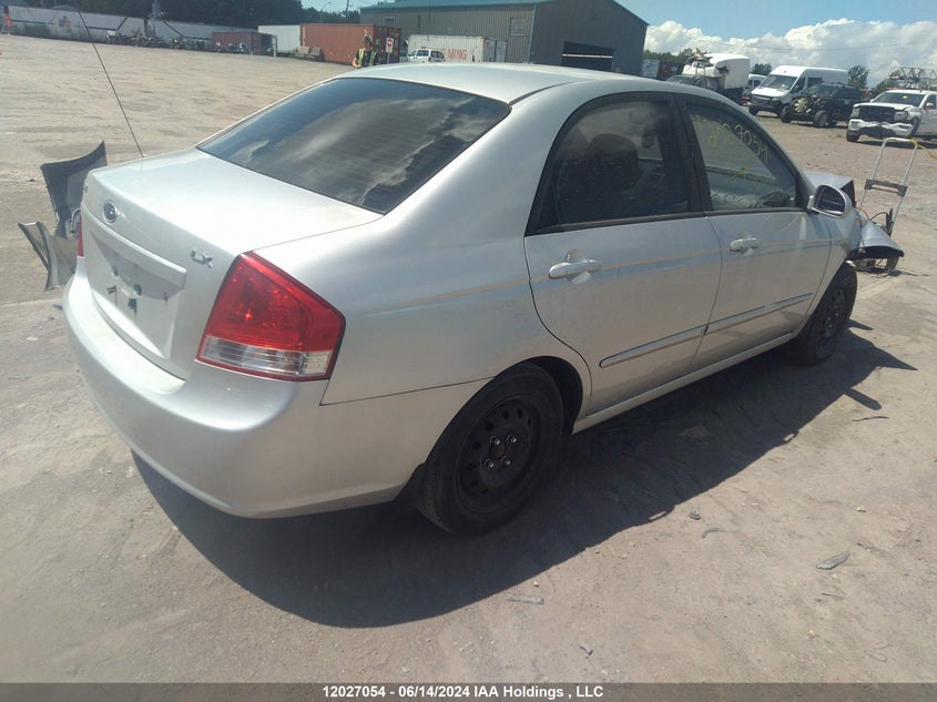 2009 Kia Spectra VIN: KNAFE221995642095 Lot: 12027054