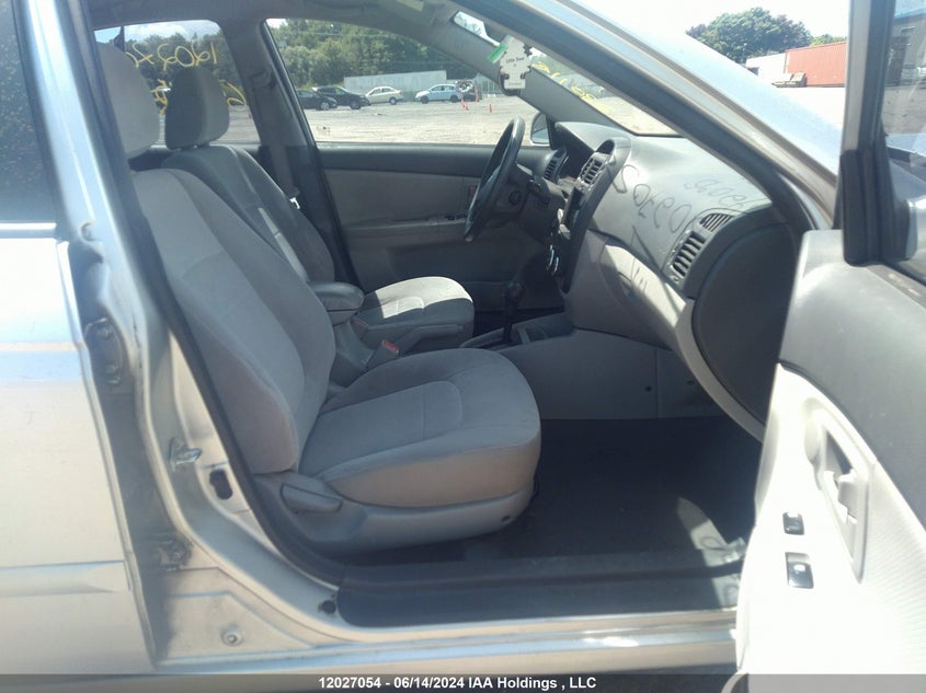 2009 Kia Spectra VIN: KNAFE221995642095 Lot: 12027054