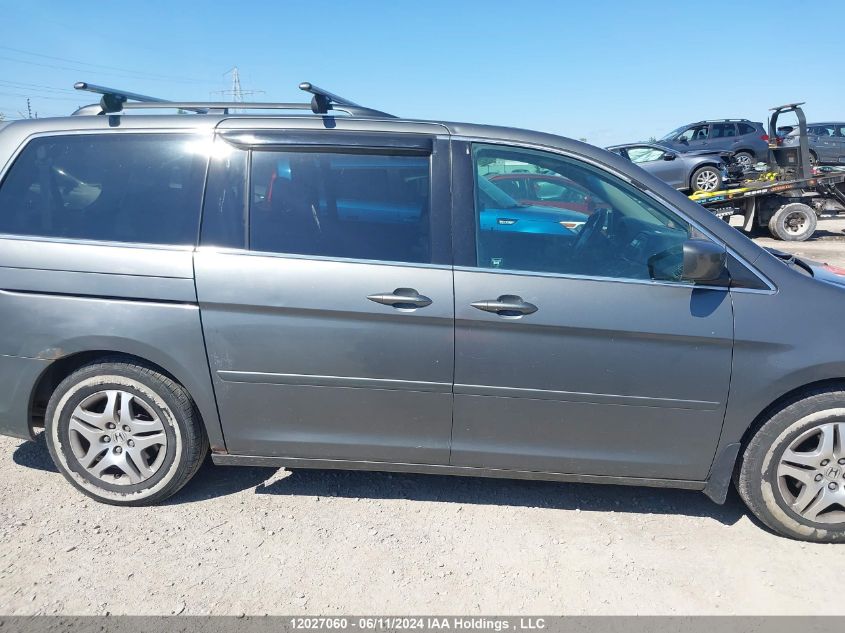 2007 Honda Odyssey Exl VIN: 5FNRL38667B512317 Lot: 12027060