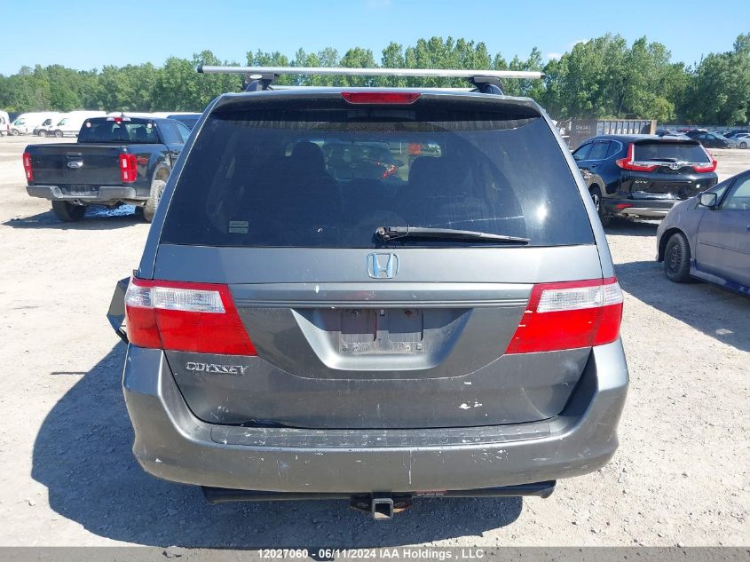 2007 Honda Odyssey Exl VIN: 5FNRL38667B512317 Lot: 12027060