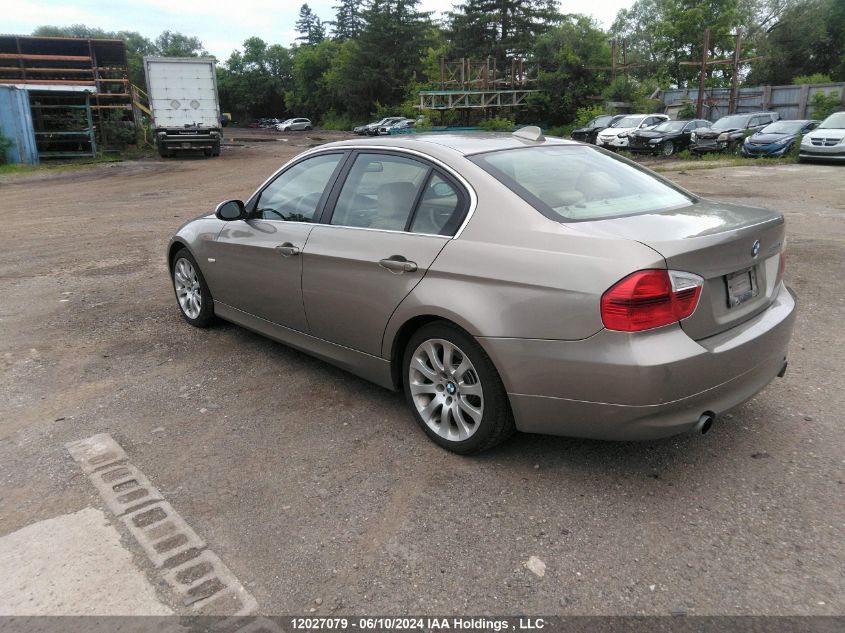 2007 BMW 335 Xi VIN: WBAVD53547A008490 Lot: 12027079