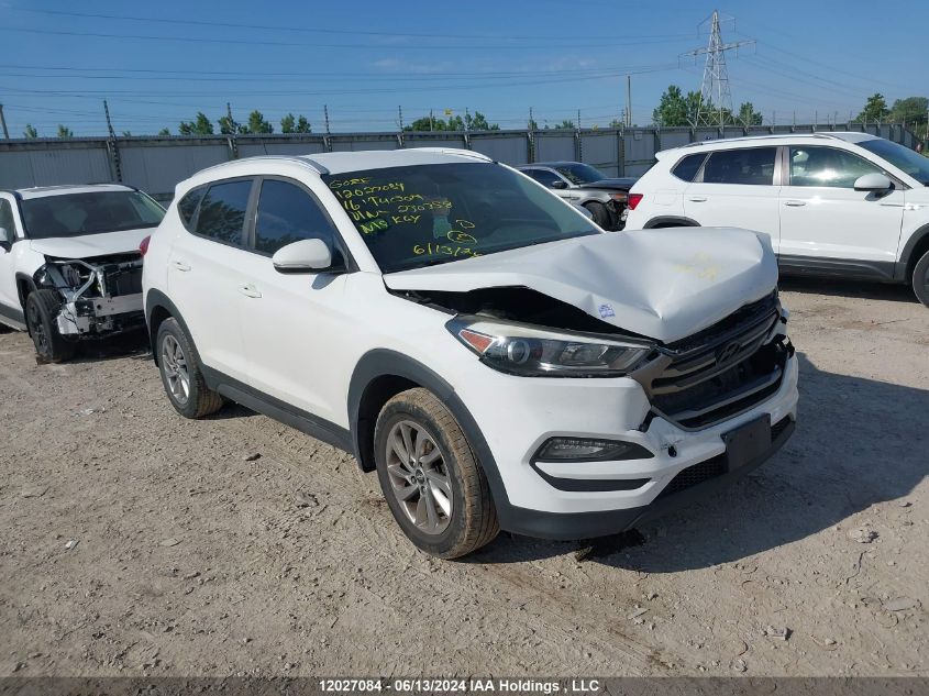 2016 Hyundai Tucson Premium VIN: KM8J3CA40GU230358 Lot: 12027084