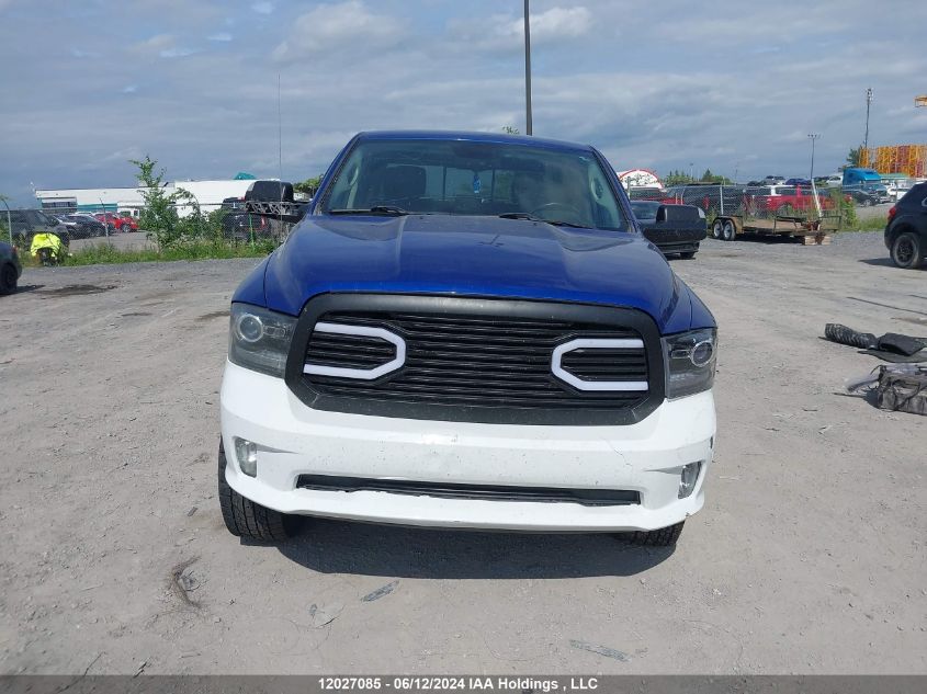 2017 Ram 1500 Sport VIN: 1C6RR7MT8HS536969 Lot: 12027085