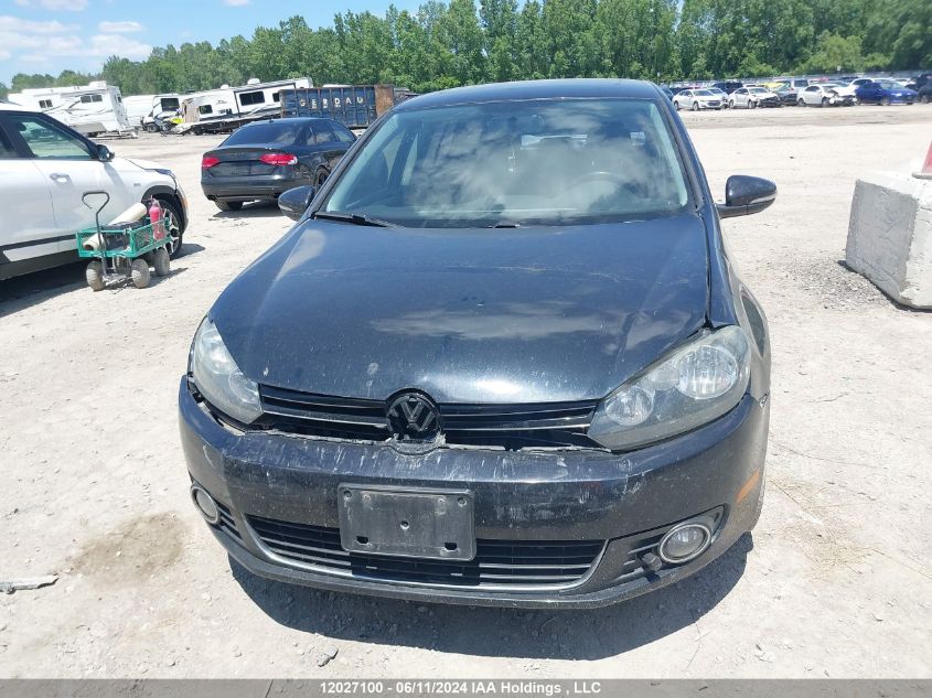 2013 Volkswagen Golf VIN: WVWNM7AJXDW108087 Lot: 12027100