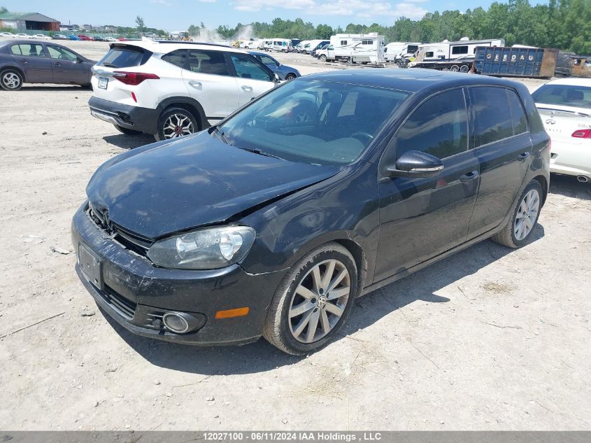 2013 Volkswagen Golf VIN: WVWNM7AJXDW108087 Lot: 12027100