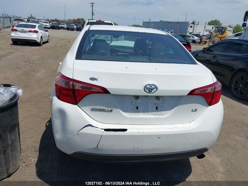 2018 Toyota Corolla VIN: 2T1BURHE5JC093932 Lot: 12027102