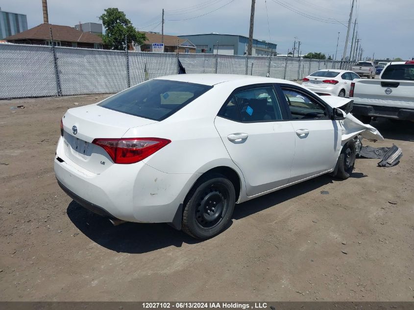 2018 Toyota Corolla VIN: 2T1BURHE5JC093932 Lot: 12027102