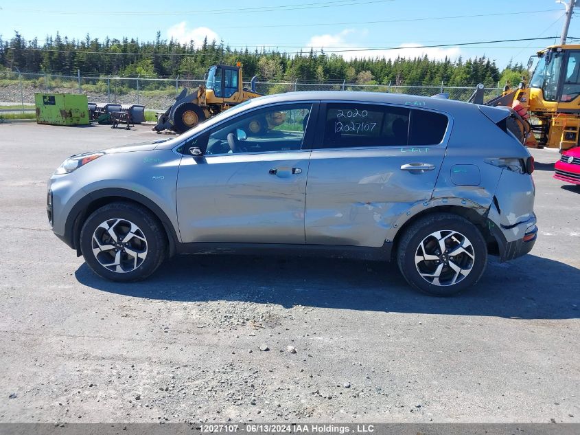 2020 Kia Sportage VIN: KNDPMCACXL7665349 Lot: 12027107