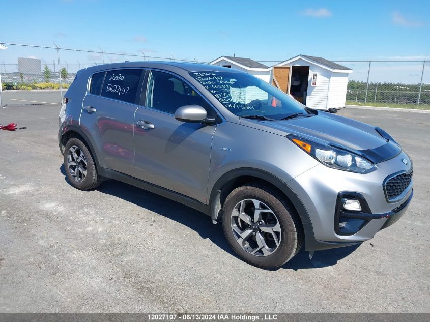 2020 Kia Sportage VIN: KNDPMCACXL7665349 Lot: 12027107