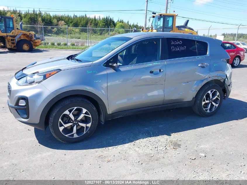 2020 Kia Sportage VIN: KNDPMCACXL7665349 Lot: 12027107