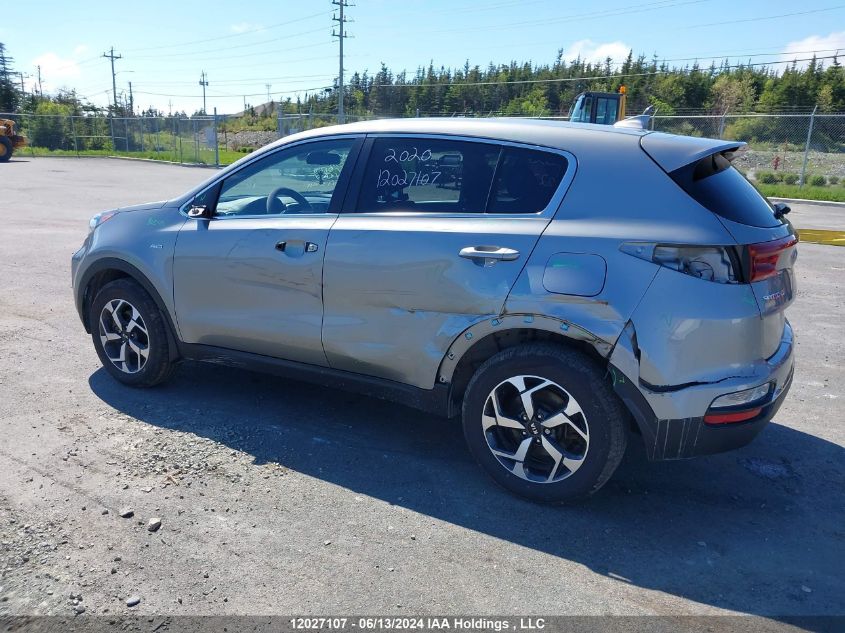 2020 Kia Sportage VIN: KNDPMCACXL7665349 Lot: 12027107