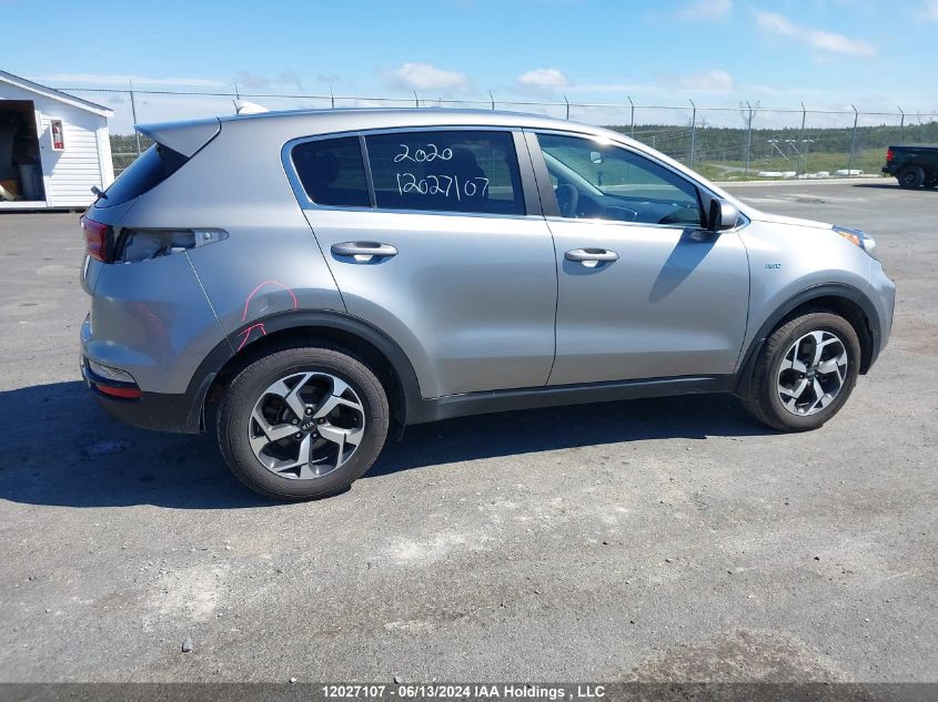 2020 Kia Sportage VIN: KNDPMCACXL7665349 Lot: 12027107