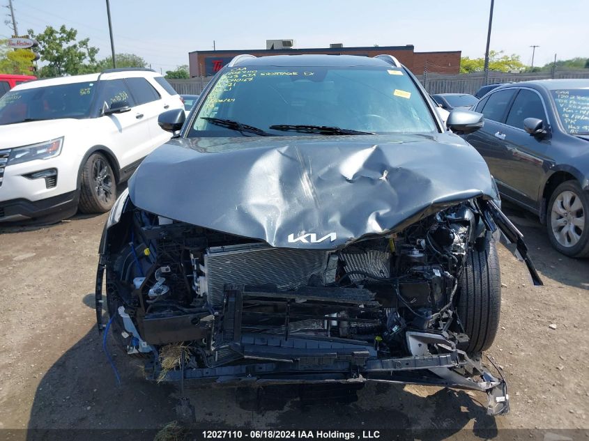 2023 Kia Sportage Ex VIN: KNDPVCAG5P7040167 Lot: 12027110