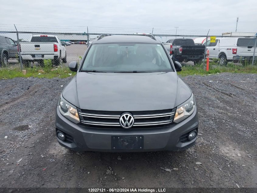 2015 Volkswagen Tiguan VIN: WVGJV7AX7FW526735 Lot: 12027121