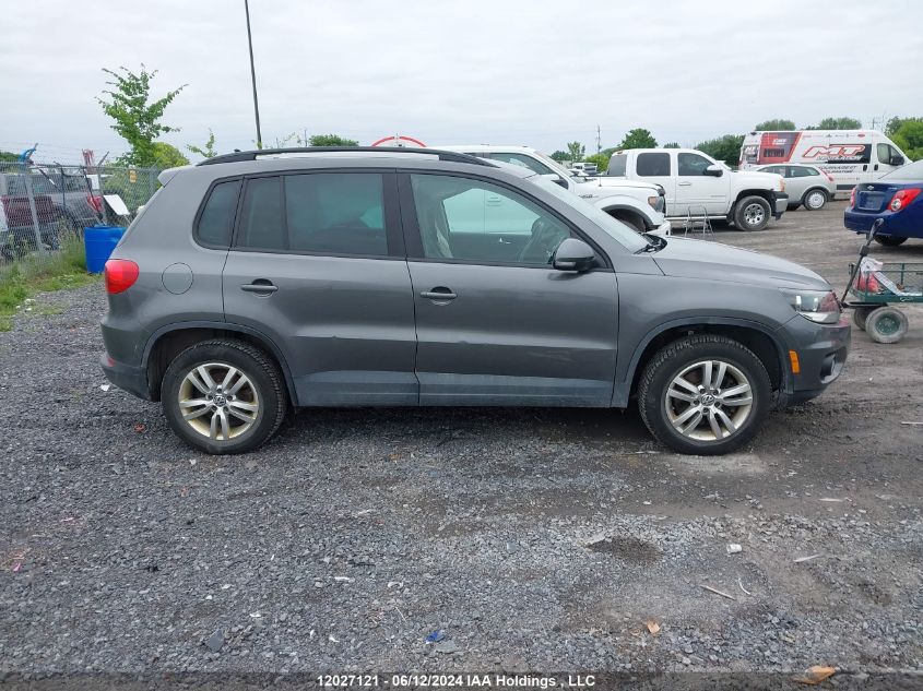 2015 Volkswagen Tiguan VIN: WVGJV7AX7FW526735 Lot: 12027121