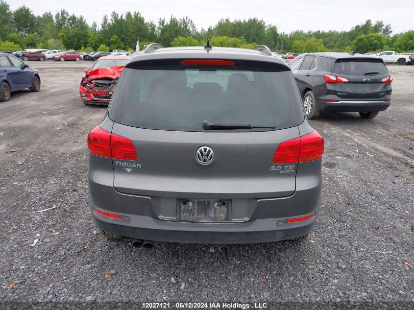 2015 Volkswagen Tiguan VIN: WVGJV7AX7FW526735 Lot: 12027121