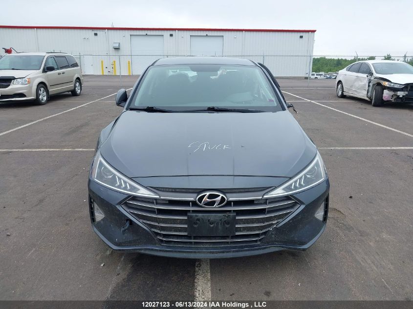 2019 Hyundai Elantra Preferred VIN: KMHD84LF6KU739673 Lot: 12027123