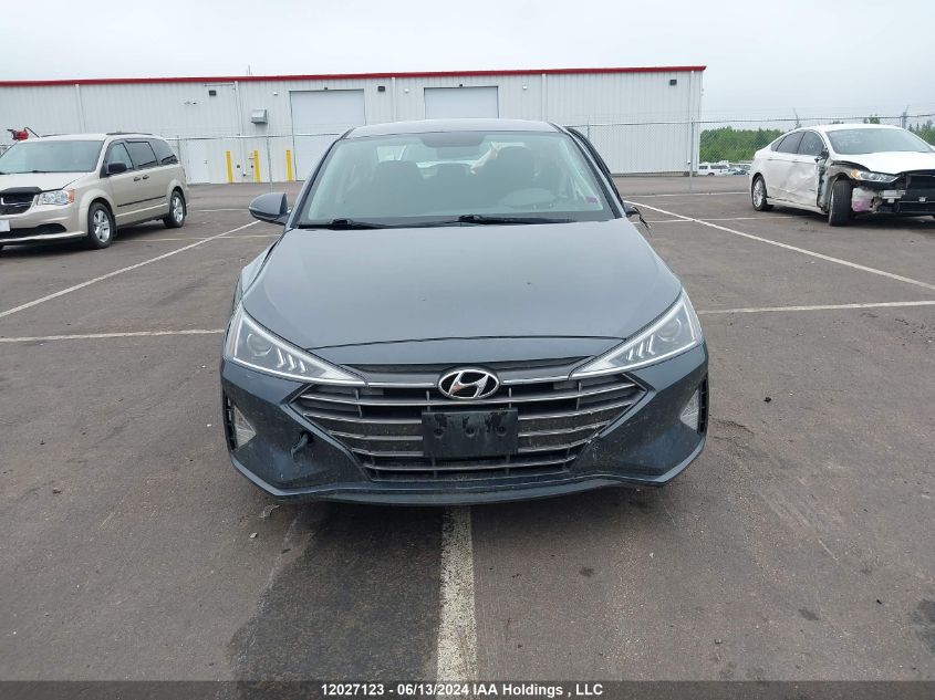 2019 Hyundai Elantra Preferred VIN: KMHD84LF6KU739673 Lot: 12027123