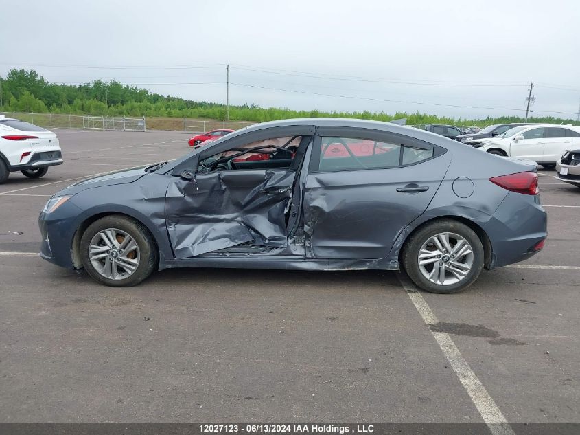 2019 Hyundai Elantra Preferred VIN: KMHD84LF6KU739673 Lot: 12027123