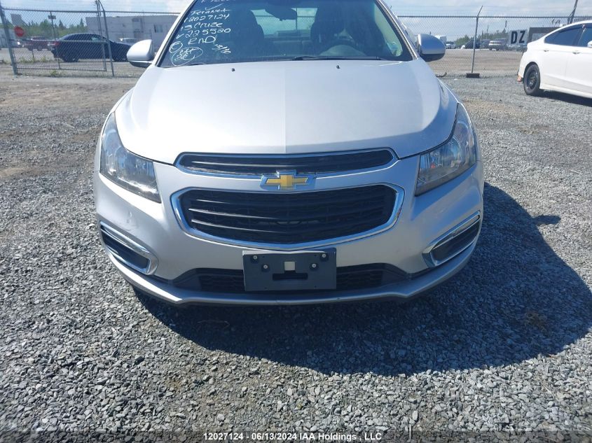 2015 Chevrolet Cruze Lt VIN: 1G1PC5SB6F7225520 Lot: 12027124