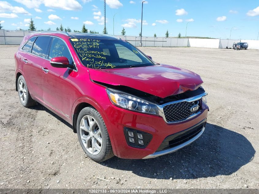 2016 Kia Sorento VIN: 5XYPKDA55GG067711 Lot: 12027133