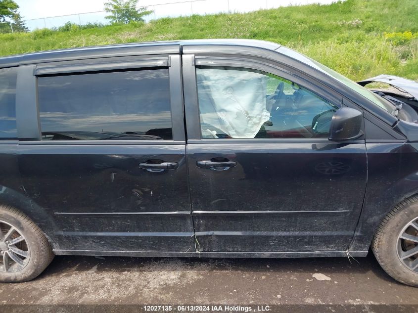 2014 Dodge Grand Caravan Se/Sxt VIN: 2C4RDGBG4ER415463 Lot: 12027135