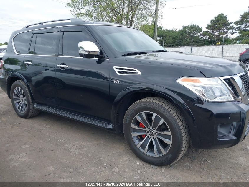 2019 Nissan Armada VIN: JN8AY2NC7K9581379 Lot: 12027143