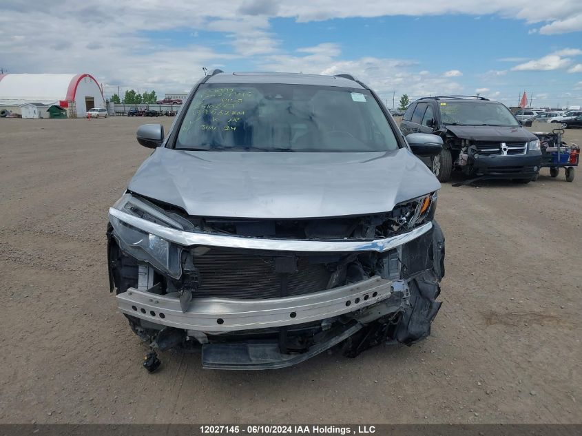 2016 Honda Pilot Touring VIN: 5FNYF6H96GB510629 Lot: 12027145