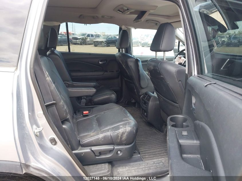 2016 Honda Pilot Touring VIN: 5FNYF6H96GB510629 Lot: 12027145