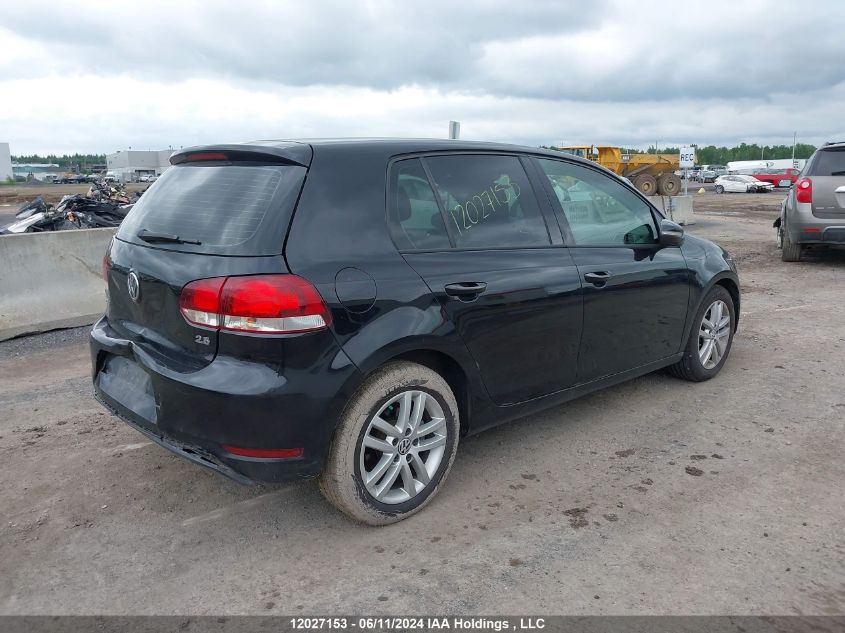 2011 Volkswagen Golf VIN: WVWCA7AJ0BW253894 Lot: 12027153