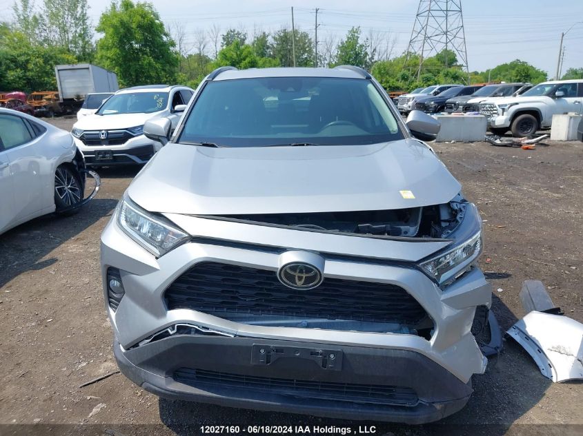 2019 Toyota Rav4 Xle/Xle Premium VIN: 2T3R1RFV9KW019284 Lot: 12027160