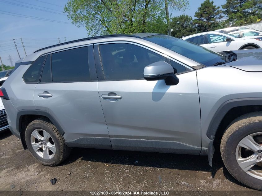 2019 Toyota Rav4 Xle/Xle Premium VIN: 2T3R1RFV9KW019284 Lot: 12027160