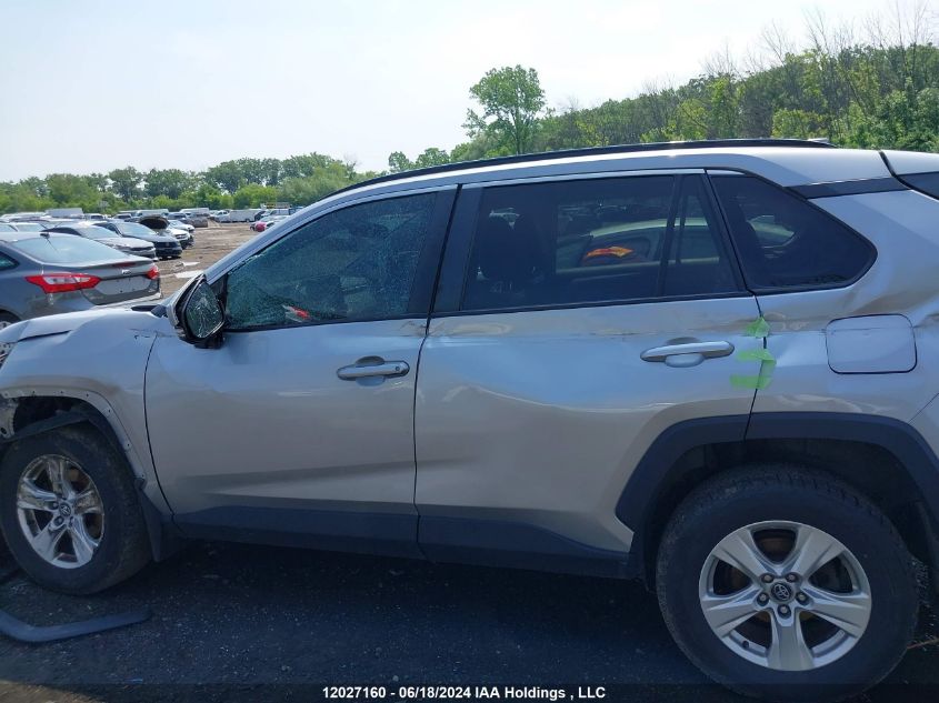 2019 Toyota Rav4 Xle/Xle Premium VIN: 2T3R1RFV9KW019284 Lot: 12027160